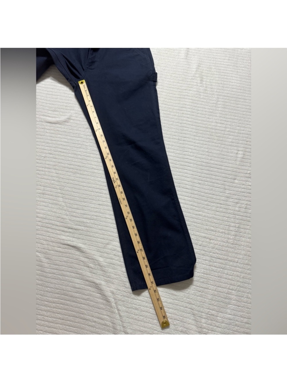 Carhartt Men’s Relaxed Jeans - Navy & Gray - Picture 7 of 9